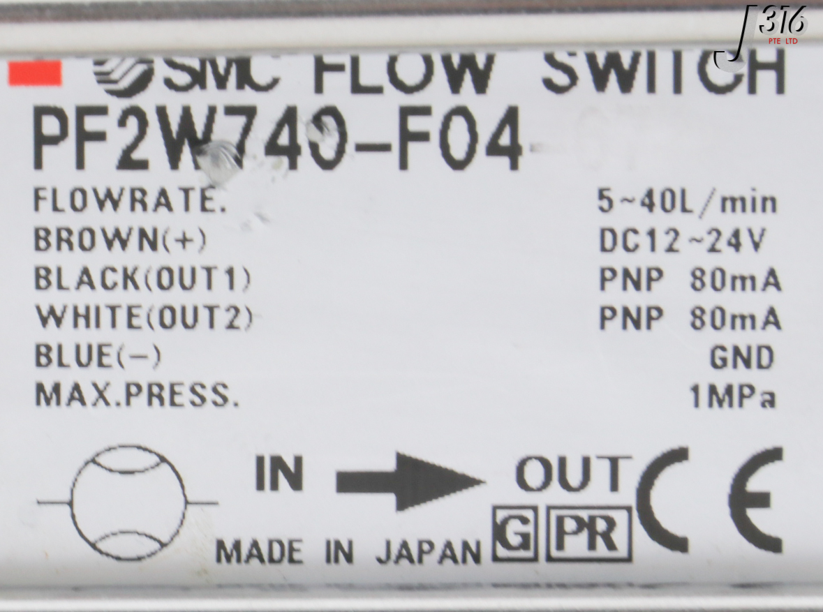 オーダー 28230 SMC FLOW SWITCH PF2W740-F04-67 | eBay